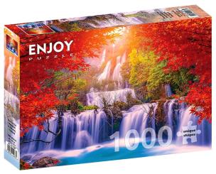 Puzzle 1000 Wodospad Thi Lo Su/Tajlandia. Wydawca: G3. Multiszop.pl Opakowanie Puzzle 1000 Wodospad Thi Lo Su/Tajlandia