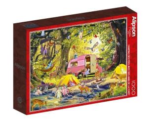 Opakowanie Puzzle 1000 Wróżkowy camping z przyjaciółmi