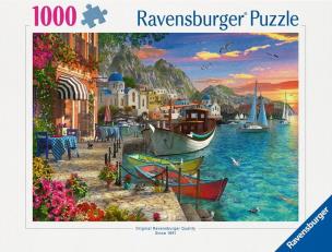 Puzzle 1000 Wspaniała Grecja. Wydawca: Ravensburger. Multiszop.pl Opakowanie Puzzle 1000 Wspaniała Grecja