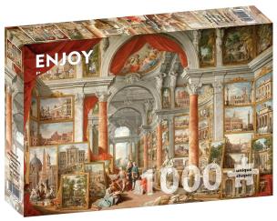 Puzzle 1000 Współczesny Rzym Giovanni Paolo Panini. Wydawca: G3. Multiszop.pl Opakowanie Puzzle 1000 Współczesny Rzym Giovanni Paolo Panini