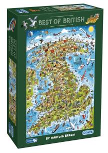 Puzzle 1000 Wszystko co najlepsze w Wielkiej Bryta. Wydawca: G3. Multiszop.pl Opakowanie Puzzle 1000 Wszystko co najlepsze w Wielkiej Bryta