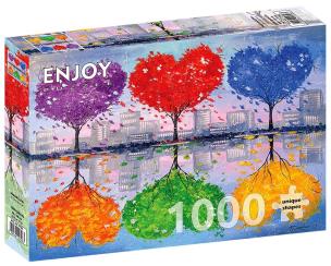Puzzle 1000 Wzajemna miłość. Wydawca: G3. Multiszop.pl Opakowanie Puzzle 1000 Wzajemna miłość