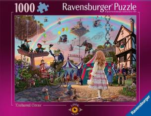 Puzzle 1000 Zaczarowany cyrk. Wydawca: Ravensburger. Multiszop.pl Opakowanie Puzzle 1000 Zaczarowany cyrk
