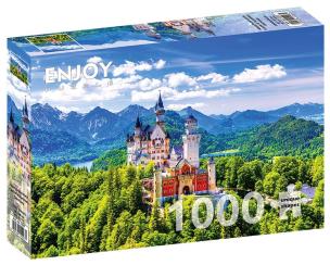 Puzzle 1000 Zamek Neuschwanstein/Niemcy. Wydawca: G3. Multiszop.pl Opakowanie Puzzle 1000 Zamek Neuschwanstein/Niemcy