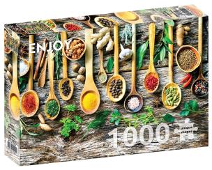 Puzzle 1000 Zioła i przyprawy. Wydawca: G3. Multiszop.pl Opakowanie Puzzle 1000 Zioła i przyprawy