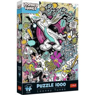 Opakowanie Puzzle 1000 Zwariowane melodie TREFL