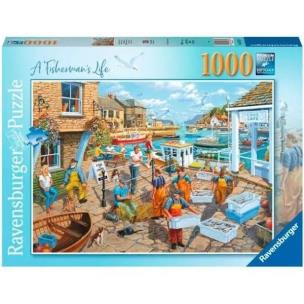 Opakowanie Puzzle 1000 Życie rybaka