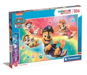Opakowanie Puzzle 104 Brilliant Paw Patrol