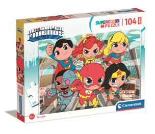 Opakowanie Puzzle 104 Maxi Super Kolor DC Superfriends