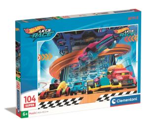 Opakowanie Puzzle 104 Super Kolor Hot Wheels