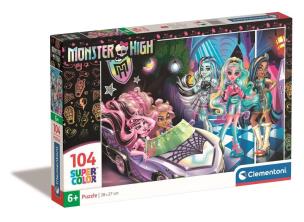 Opakowanie Puzzle 104 Super Kolor Monster High