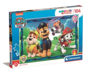 Opakowanie Puzzle 104 Super Kolor Paw Patrol