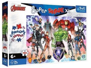 Puzzle 104 Super Shape XL Odwaga Avengersów TREFL. Wydawca: Trefl. Multiszop.pl Opakowanie Puzzle 104 Super Shape XL Odwaga Avengersów TREFL