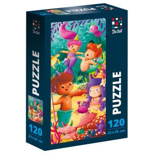 Puzzle 120 De.tail. Podwodne przyjęcie. Wydawca: Roter Kafer. Multiszop.pl Opakowanie Puzzle 120 De.tail. Podwodne przyjęcie