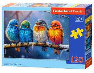 Puzzle 120 Together Warmer CASTOR. Wydawca: Castorland. Multiszop.pl Opakowanie Puzzle 120 Together Warmer CASTOR