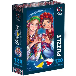 Opakowanie Puzzle 120 Ukraina & Poland DT100-16