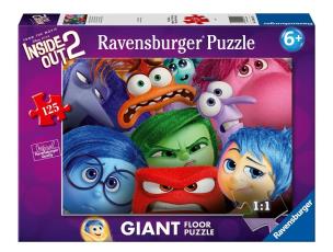 Puzzle 125 W głowie się nie mieści Giant. Wydawca: Ravensburger. Multiszop.pl Opakowanie Puzzle 125 W głowie się nie mieści Giant