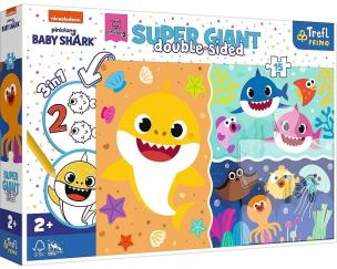 Puzzle 15 Giant Mały rekin TREFL. Wydawca: Trefl. Multiszop.pl Opakowanie Puzzle 15 Giant Mały rekin TREFL