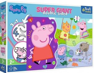 Puzzle 15 Poznaj wesołą Świnkę Peppę TREFL. Wydawca: Trefl. Multiszop.pl Opakowanie Puzzle 15 Poznaj wesołą Świnkę Peppę TREFL