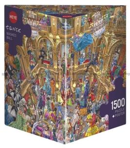 Opakowanie Puzzle 1500 Bal maskowy, Tanck (Puzzle+plakat)
