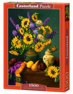 Puzzle 1500 Jesienne skarby C-152063. Wydawca: CASTOR. Multiszop.pl Opakowanie Puzzle 1500 Jesienne skarby C-152063
