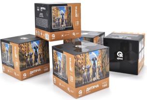 Opakowanie Puzzle 160 Cztery Dalmatyńczyki