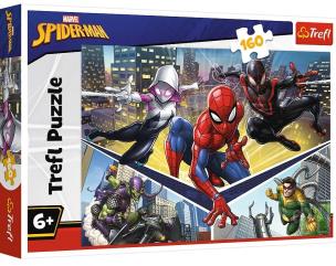 Opakowanie Puzzle 160 Siła Spidermana TREFL