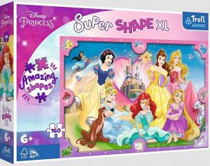Puzzle 160 Super Shape XL Disney Princess TREFL. Wydawca: Trefl. Multiszop.pl Opakowanie Puzzle 160 Super Shape XL Disney Princess TREFL