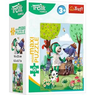 Opakowanie Puzzle 20 miniMaxi Dzień Treflików 1 TREFL