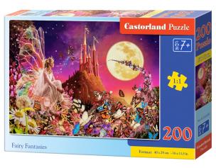 Puzzle 200 Fairy Fantasies CASTOR. Wydawca: Castorland. Multiszop.pl Opakowanie Puzzle 200 Fairy Fantasies CASTOR