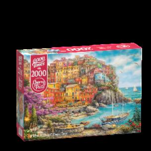 Opakowanie Puzzle 2000 A Beautiful Day at Cinque Terre