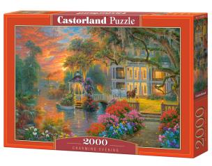 Puzzle 2000 Charming Evening CASTOR. Wydawca: Castorland. Multiszop.pl Opakowanie Puzzle 2000 Charming Evening CASTOR