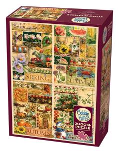 Opakowanie Puzzle 2000 Cztery pory roku G3