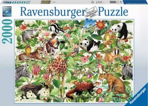 Opakowanie Puzzle 2000 Dżungla