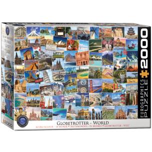 Opakowanie Puzzle 2000 Globetrotter World 8220-5480