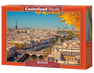Puzzle 2000 Paris from Above C-200917-2. Wydawca: CASTOR. Multiszop.pl Opakowanie Puzzle 2000 Paris from Above C-200917-2