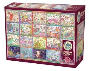 Opakowanie Puzzle 2000 Pozytywne myśli G3