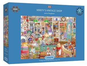 Puzzle 2000 Sklep z antykami. Wydawca: G3. Multiszop.pl Opakowanie Puzzle 2000 Sklep z antykami