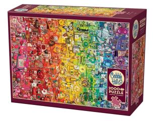 Opakowanie Puzzle 2000 Tęcza