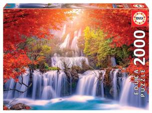 Puzzle 2000 Wodospad w Tajlandii G3. Wydawca: Educa. Multiszop.pl Opakowanie Puzzle 2000 Wodospad w Tajlandii G3