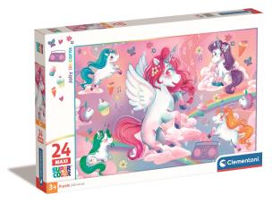 Opakowanie Puzzle 24 Maxi Super Kolor Jolly Unicorns