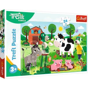 Opakowanie Puzzle 24 maxi Trefliki na wsi TREFL