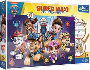 Puzzle 24 Super Maxi Nowe wyzwanie Paw Patrol. Wydawca: Trefl. Multiszop.pl Opakowanie Puzzle 24 Super Maxi Nowe wyzwanie Paw Patrol