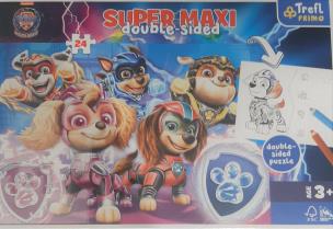 Opakowanie Puzzle 24 SUPER MAXI Psi Patrol Drużyna w akcji 41016