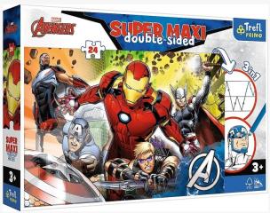 Opakowanie Puzzle 24 Super Maxi Silni Avengersi TREFL