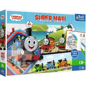Puzzle 24 Super Maxi Tomek i przyjaciele TREFL. Wydawca: Trefl. Multiszop.pl Opakowanie Puzzle 24 Super Maxi Tomek i przyjaciele TREFL