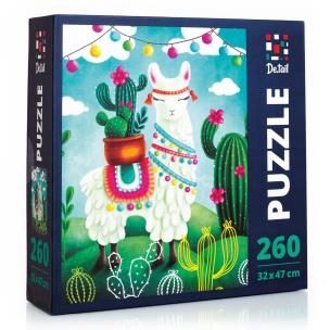 Opakowanie Puzzle 260 Lama ślicznotka DT200-02