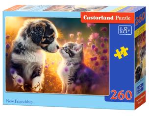 Puzzle 260 New Friendship CASTOR. Wydawca: Castorland. Multiszop.pl Opakowanie Puzzle 260 New Friendship CASTOR