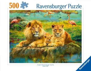 Puzzle 2D 500 Dzika przyroda. Wydawca: Ravensburger. Multiszop.pl Opakowanie Puzzle 2D 500 Dzika przyroda