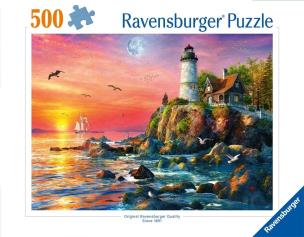 Puzzle 2D 500 Woda. Wydawca: Ravensburger. Multiszop.pl Opakowanie Puzzle 2D 500 Woda